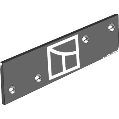 Lauko lenta 470mm, dešinė