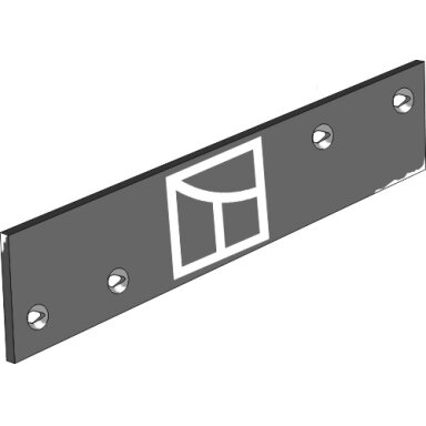 Lauko lenta 650mm, dešinė