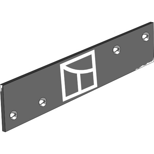 Lauko lenta 650mm, dešinė Lauko lenta 650mm, dešinė
