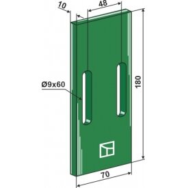 Greenflex plastiko veleno grandiklis 1