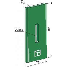 Greenflex plastiko veleno grandiklis 1