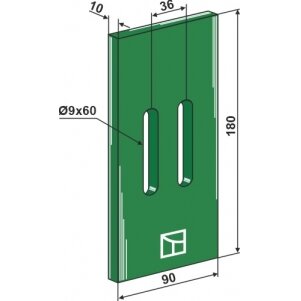 Greenflex plastiko veleno grandiklis 1