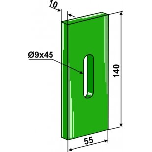 Greenflex plastiko veleno grandiklis 1