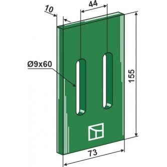 Greenflex plastiko veleno grandiklis 1