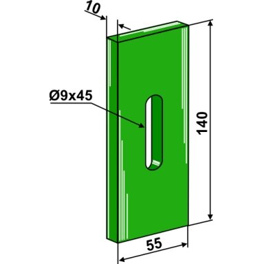 Greenflex plastiko veleno grandiklis