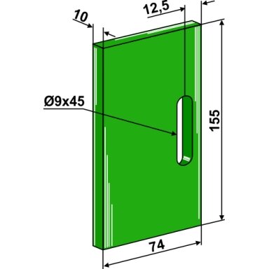 Greenflex plastiko veleno grandiklis