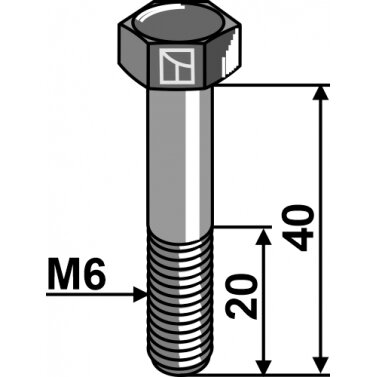 Varžtas - M6X40 1