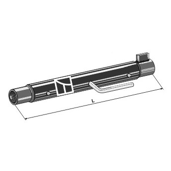 Traukės vamzdis M42x3 Traukės vamzdis M42x3