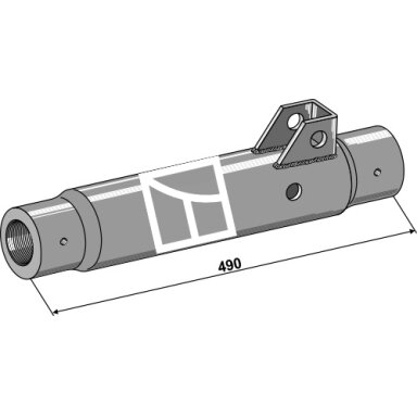 Traukės vamzdis 490 mm