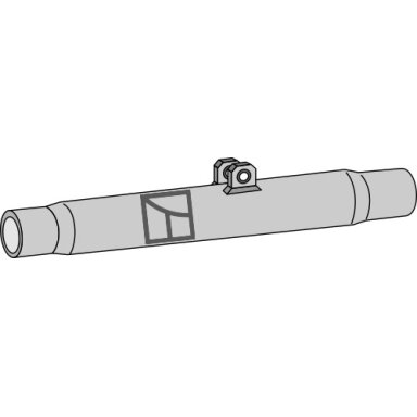 Traukės vamzdis 410mm