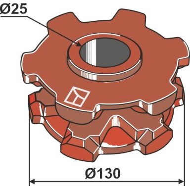 Grandinės žvaigždė Ø 130