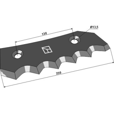 245N06000002 Pronar dalytuvo peilis