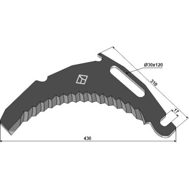002276B - 002777B Smulkinimo peilis Bergmann