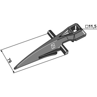 522182.1 Viengubas pirštas Claas