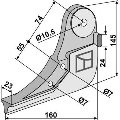 850814 Noragėlis Accord, modelis Monopill