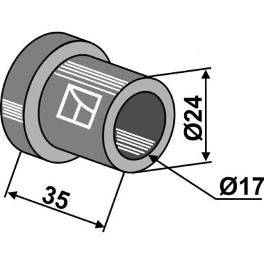 Vidinė įvorė 63-ROU-63