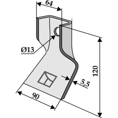 Peiliukas, 63-JF -01