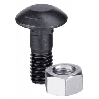 Plūgo varžtas M16x1,5x60 ir šešiakampė veržlė
