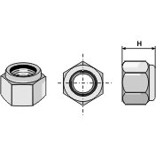 Savaime užsifiksuojanti veržlė  - M20x1,5 - 8.8 1